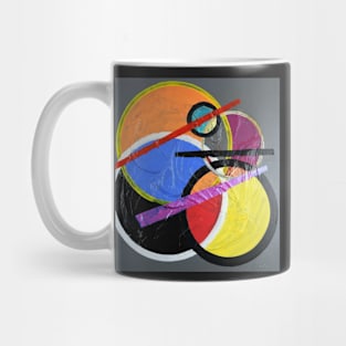 Circles and lines Abstract 322 Mug